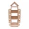Bookcase Cabinet Organizer Rack 4 Tiers 360 Bookshelf Storage Shelve Book Rack